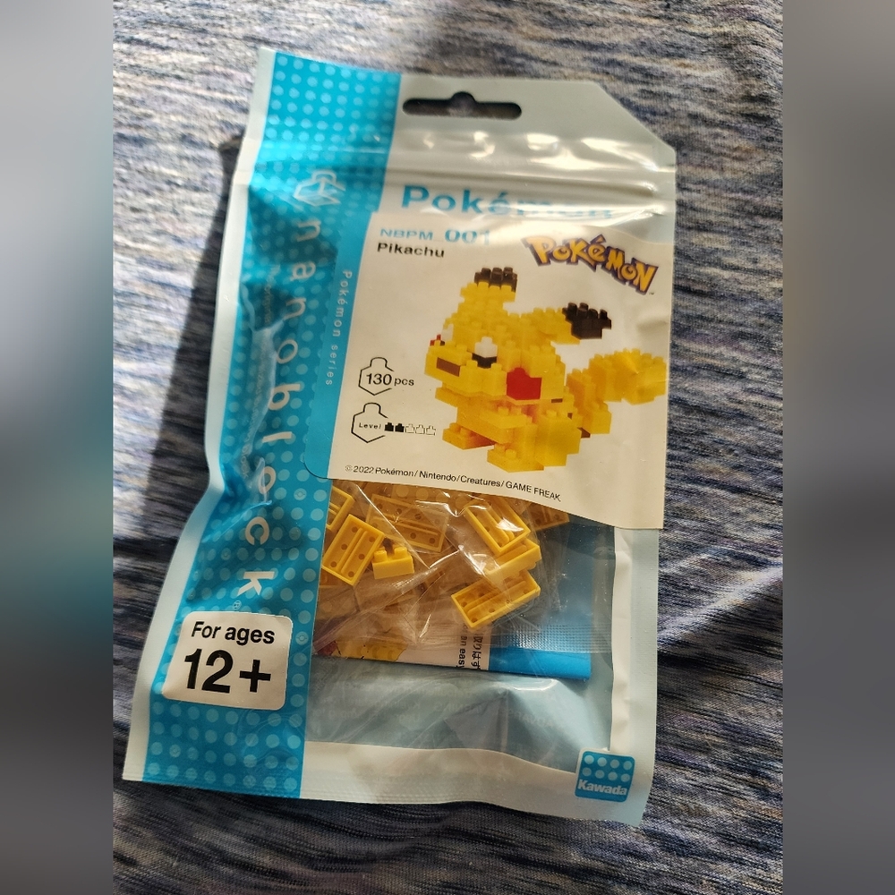 Nanoblock pikachu